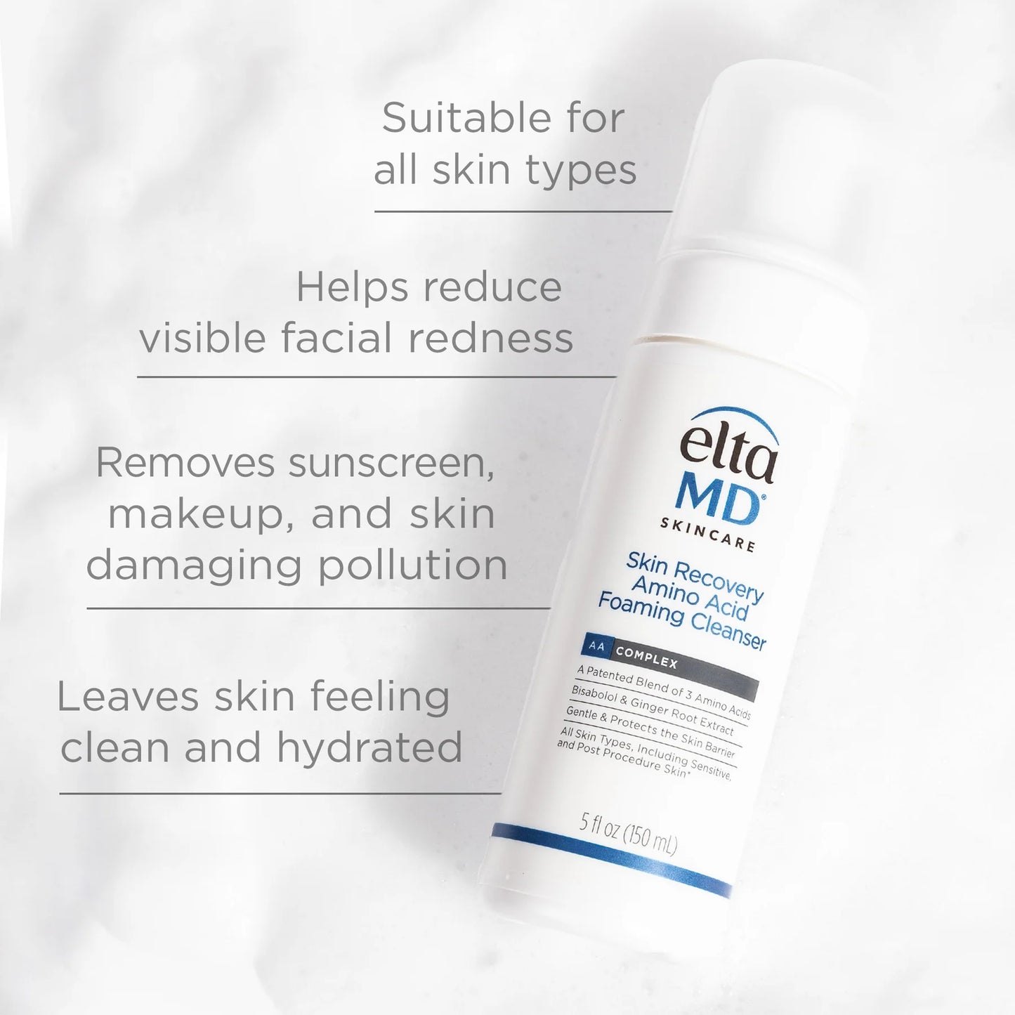 EltaMD Skin Recovery Amino Acid Foaming Cleanser (5 oz)