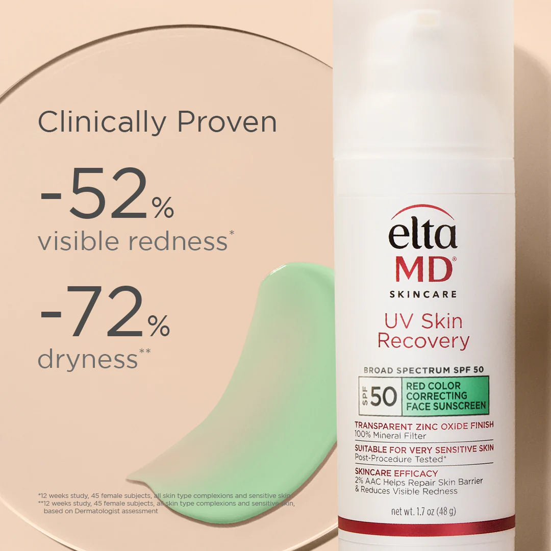 EltaMD UV Skin Recovery Broad-Spectrum SPF 50 GREEN-TINTED (1.07 oz)