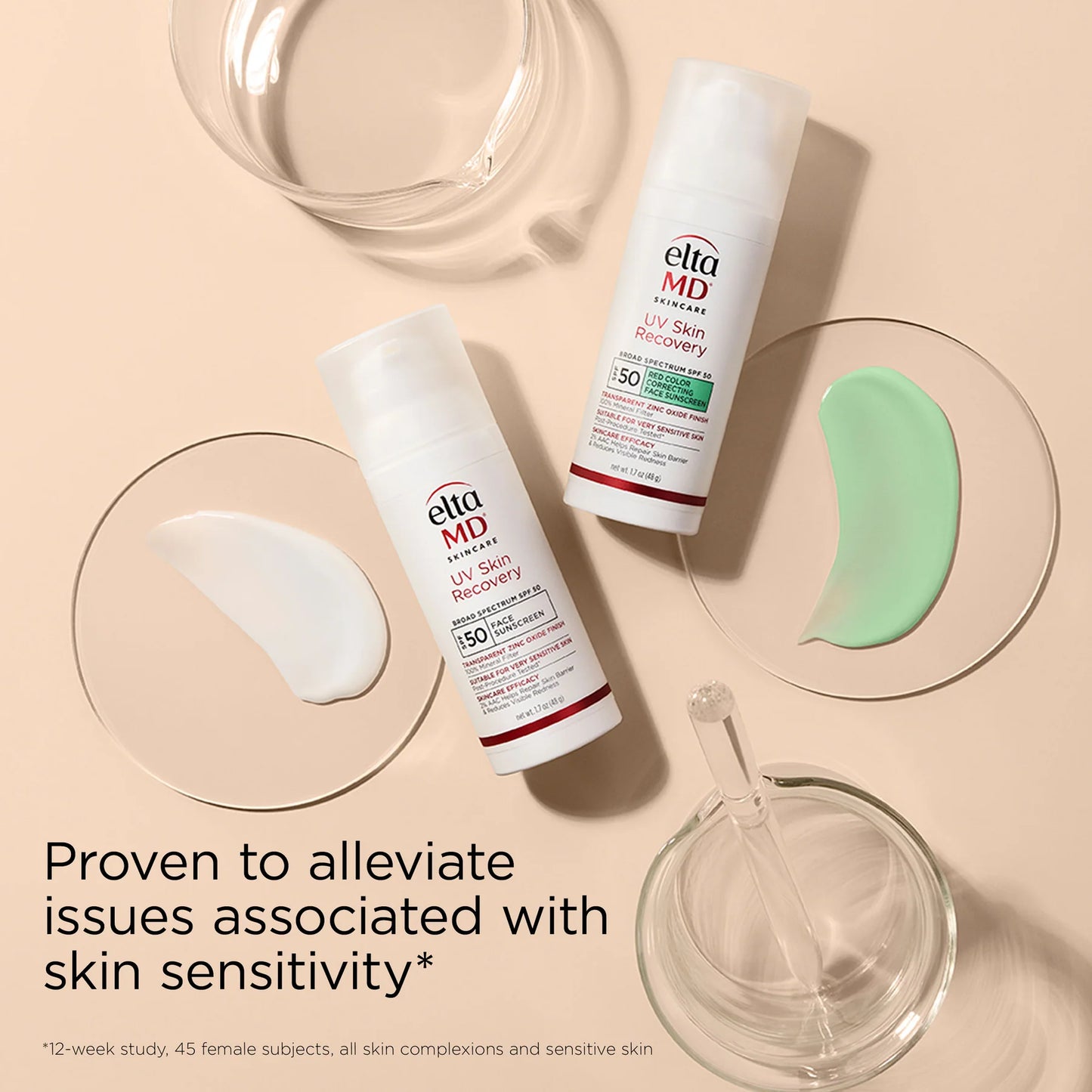EltaMD UV Skin Recovery Broad-Spectrum SPF 50 GREEN-TINTED (1.07 oz)