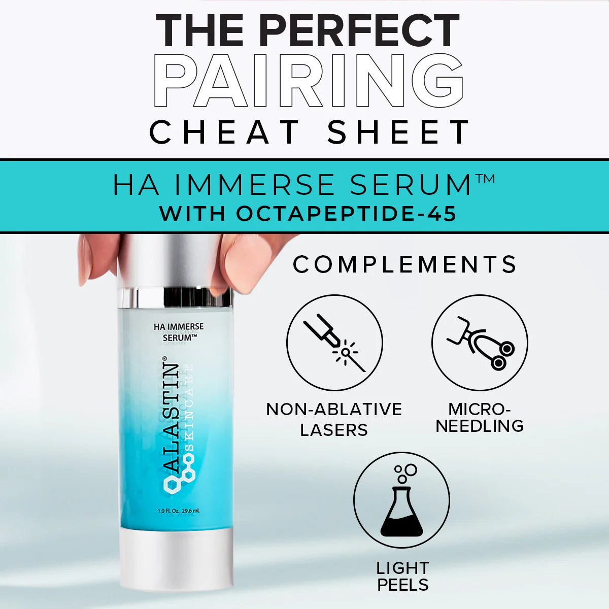 Alastin Skincare HA (Hyaluronic Acid) IMMERSE Serum (1 oz)