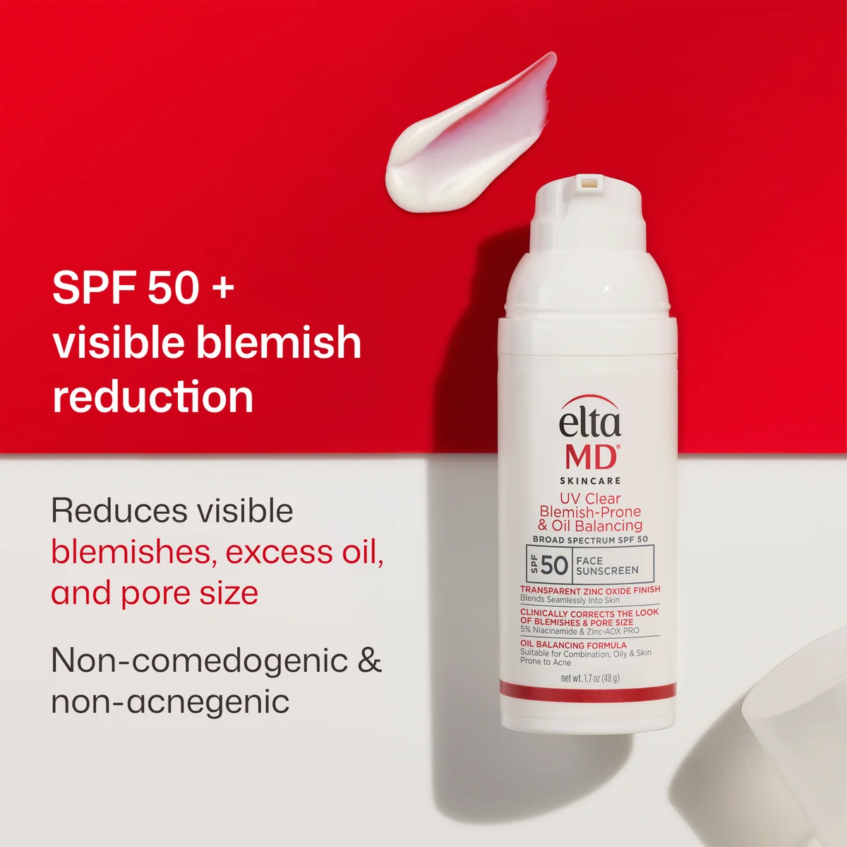 EltaMD UV Clear Blemish-Prone & Oil Balancing SPF 50 (1.7 oz)