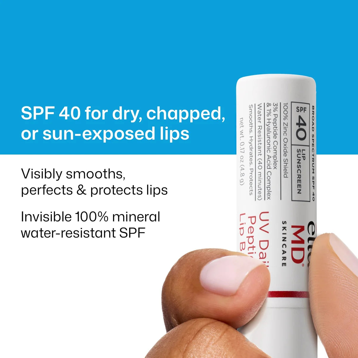 EltaMD UV Daily Peptide Lip Balm SPF 40 (0.17 oz)