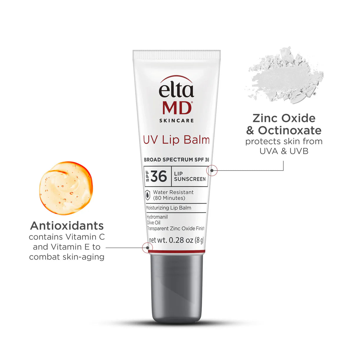 EltaMD UV Lip Balm Broad-Spectrum SPF 36 (0.28 oz)