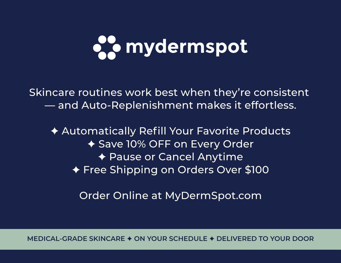MyDermSpot Winback Cards