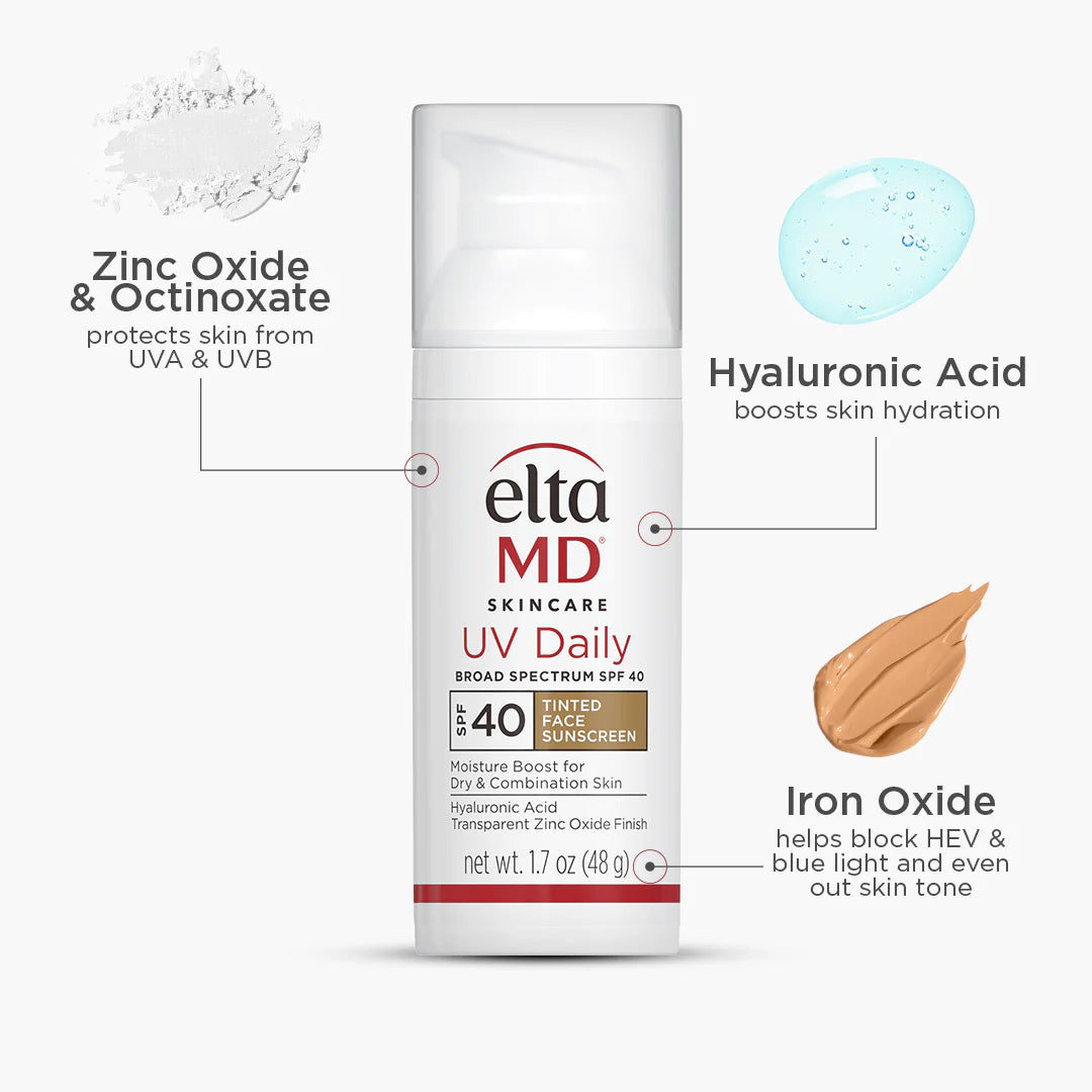 EltaMD UV Daily Broad-Spectrum SPF 40 TINTED (1.7 oz)