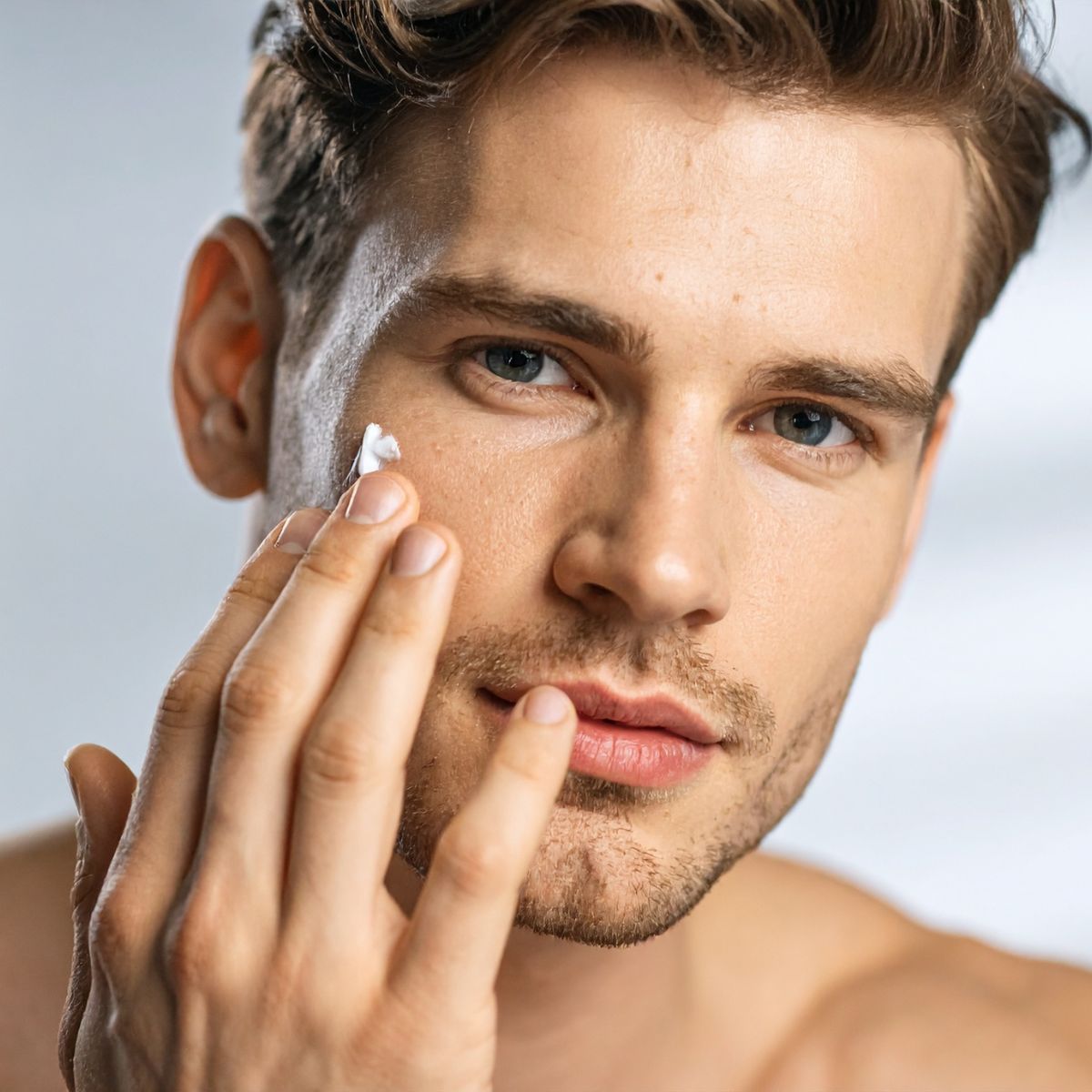 Men's skincare routine