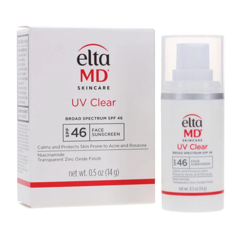 EltaMD UV Clear Broad-Spectrum SPF 46 NON-TINTED (0.5 oz)