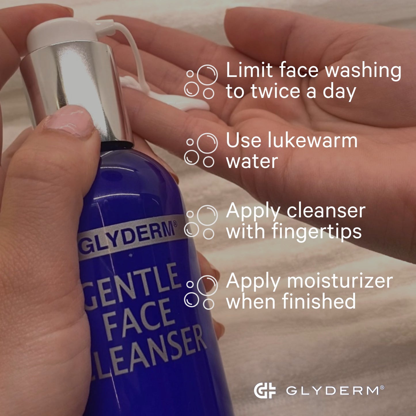 GlyDerm Gentle Face Cleanser (7 oz)