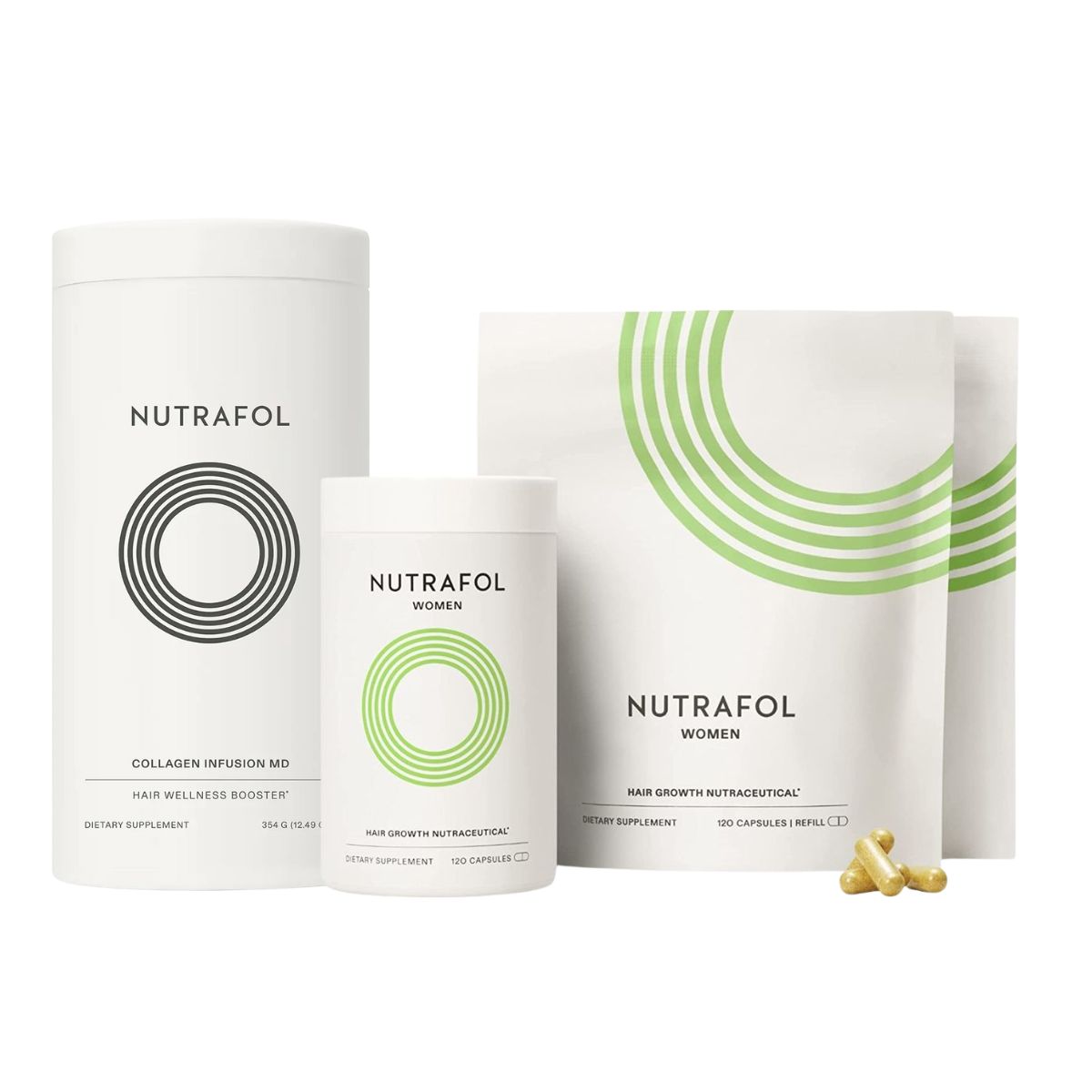 Nutrafol Women 3 Month Supply + Collagen Renewal Bundle