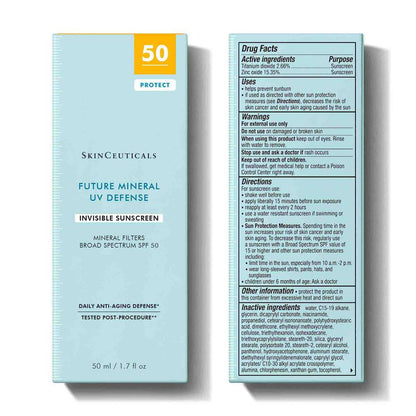 SkinCeuticals Future Mineral UV Defense Sunscreen SPF 50 (50 ml)