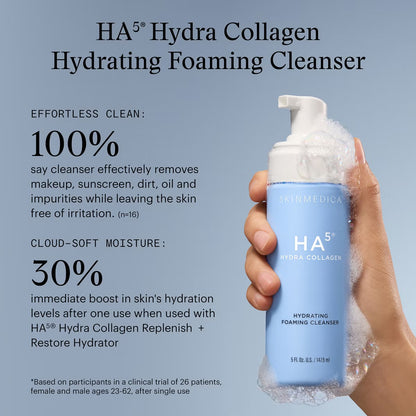 SkinMedica HA5 Hydra Collagen Hydrating Foaming Cleanser (5 oz)