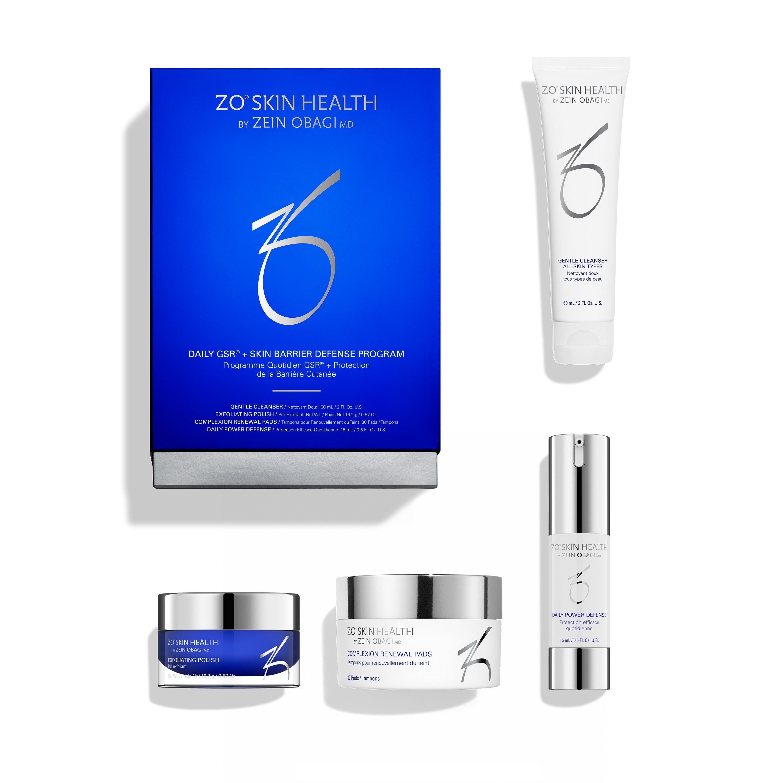 ZO Skin Health Daily GSR + Skin Barrier Defense Program | Complete
