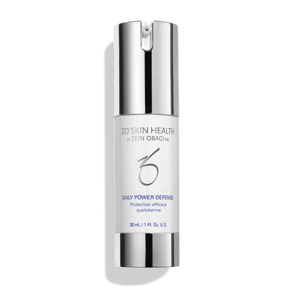 ZO Skin Health Daily Power Defense (30 ml – Travel Size) is an advanced antioxidant serum that helps strengthen the skin barrier, defend against environmental stressors, and promote healthier-looking skin