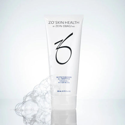 Daily facial cleansing made simple with ZO Skin Health Gentle Cleanser for all skin types, formulated to leave skin feeling clean and refreshed