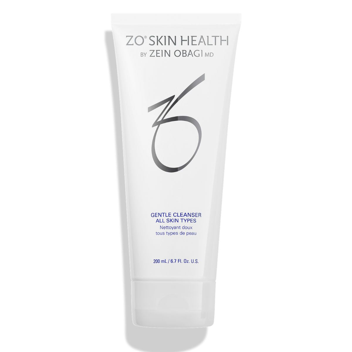 ZO Skin Health Gentle Cleanser for all skin types removes oil, makeup, and impurities while leaving skin refreshed, soft, and balanced (200 ml)