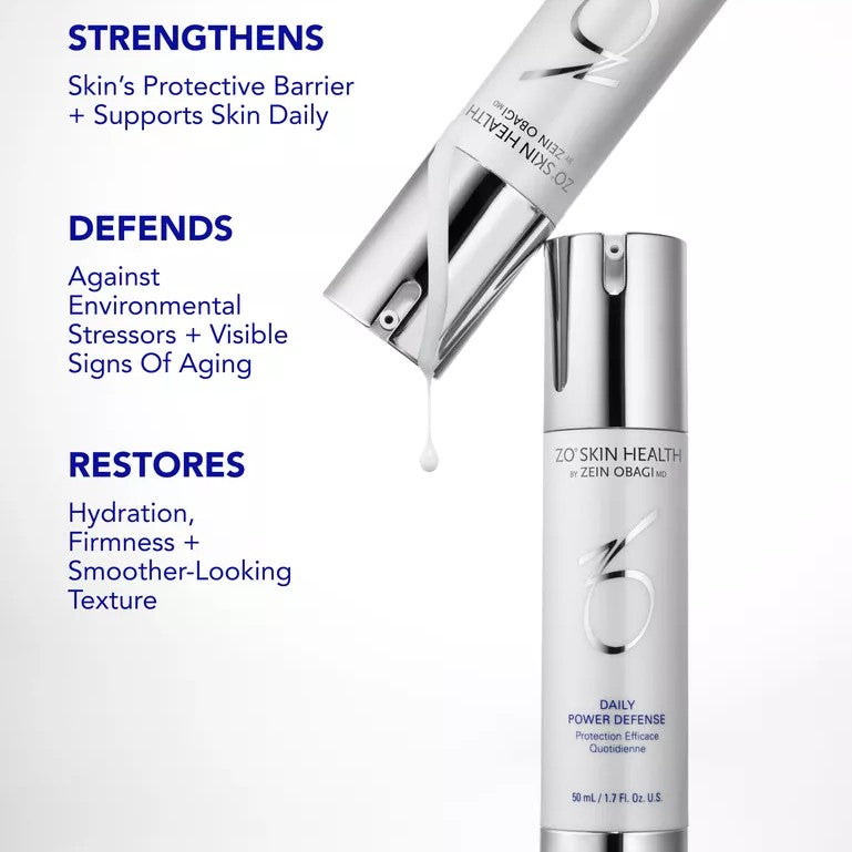 Take your skincare routine anywhere with ZO Skin Health Daily Power Defense Travel Size (30 ml), a dermatologist-developed formula that helps improve skin resilience and radiance
