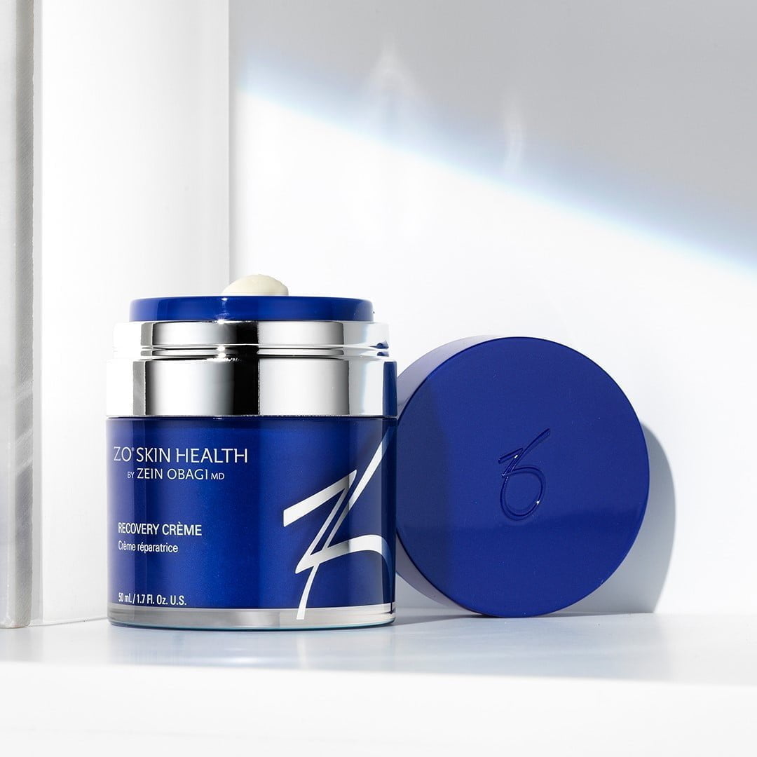Nourish and revitalize your skin with ZO Skin Health Recovery Crème (50 ml), a dermatologist-developed moisturizer that supports skin repair and long-lasting hydration