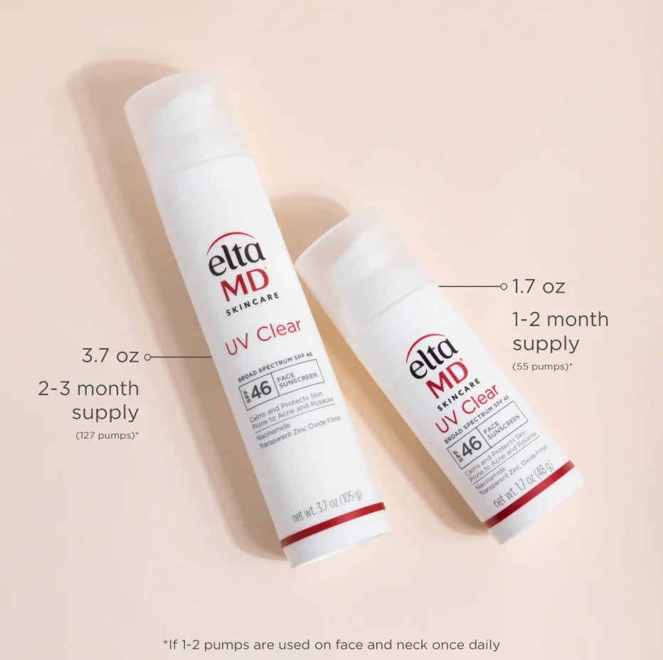 EltaMD UV Clear Broad-Spectrum SPF 46 NON-TINTED (3.7 oz)