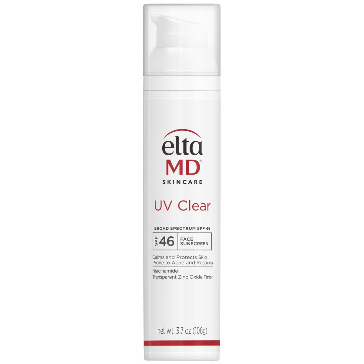 EltaMD UV Clear Broad-Spectrum SPF 46 NON-TINTED (3.7 oz)