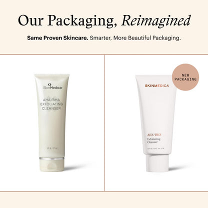 SkinMedica AHA/BHA Exfoliating Cleanser (6 oz)