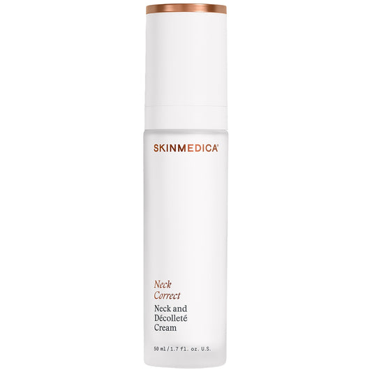 SkinMedica Neck Correct Cream (2 oz) helps improve the appearance of neck skin by supporting smoother texture, hydration, and a firmer-looking profile
