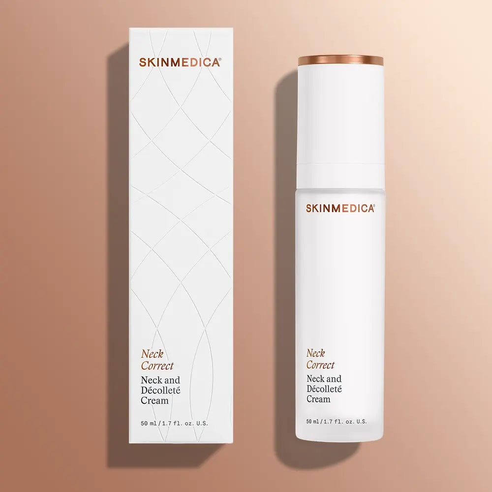 SkinMedica Neck Correct Cream (2 oz) is a targeted neck care treatment that helps improve the appearance of firmness, texture, and hydration