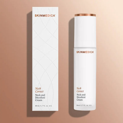 SkinMedica Neck Correct Cream (2 oz) is a targeted neck care treatment that helps improve the appearance of firmness, texture, and hydration